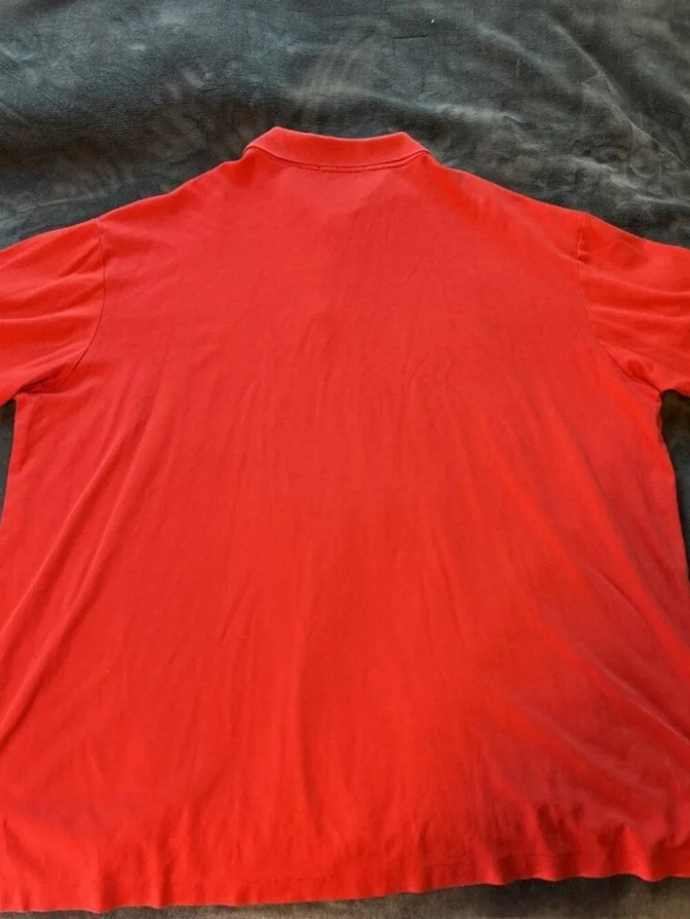 Polo Ralph Lauren Polo Shirt Mens 3XLT Tall Red Pima Interlock Embroidered Pony